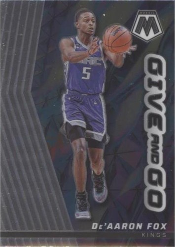 2022-23 Panini Mosaic - De'Aaron Fox #8
