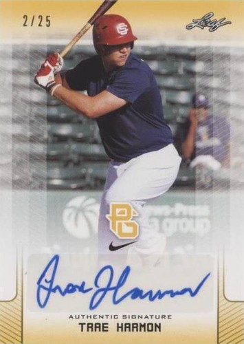 2017 Leaf Perfect Game National Showcase - Trae Harmon #BA-TH1
