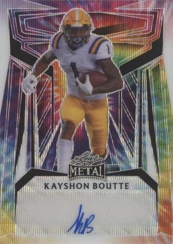2023 Leaf Metal Kayshon Boutte #BA-KB1