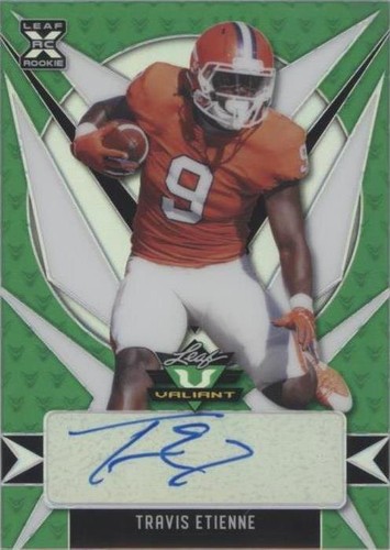 2021 Leaf Valiant Travis Etienne #BA-TE1