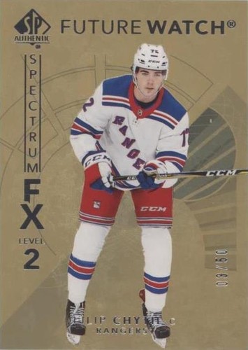 2017-18 SP Authentic - Filip Chytil #S-79