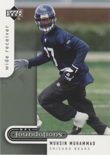 2005 Upper Deck NFL Foundations Muhsin Muhammad #20