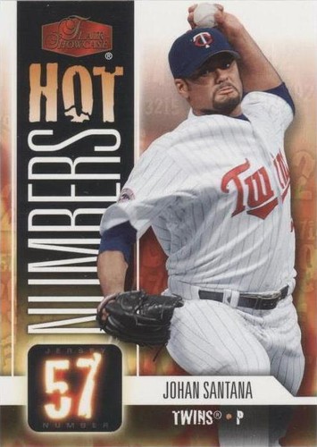 2006 Flair Showcase - Johan Santana #HN-16