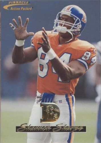1996 Pinnacle Action Packed Shannon Sharpe #111