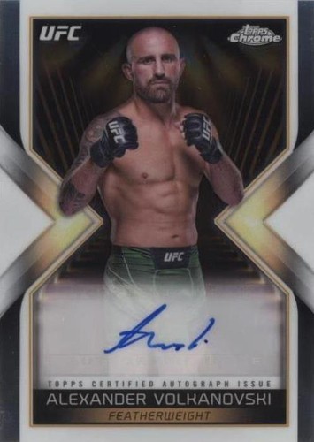 2024 Topps Chrome UFC - Alexander Volkanovski #MEA-AVO