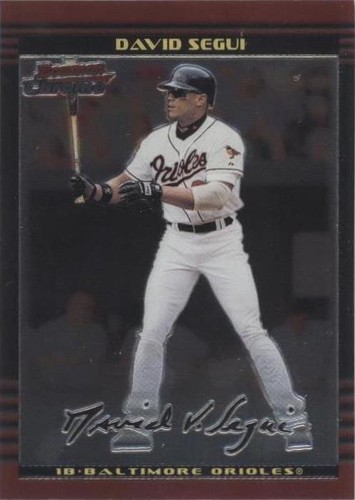 2002 Bowman Chrome - David Segui #19