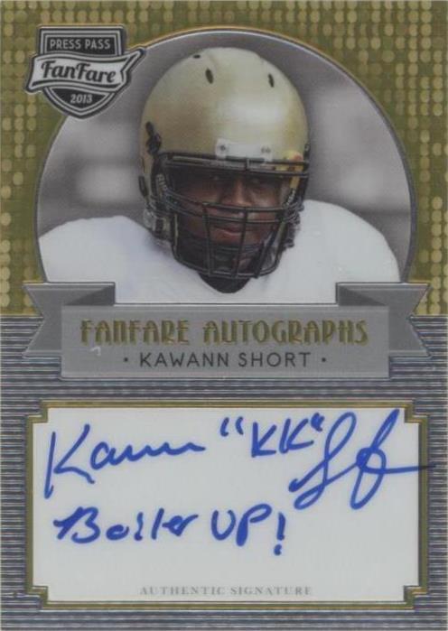 2013 Press Pass Fanfare Kawann Short #FF-KS