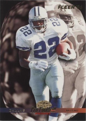 1996 Fleer Emmitt Smith #190