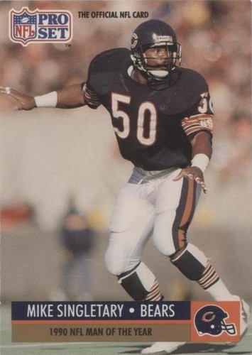 1991 Pro Set Mobil FACT Mike Singletary #5