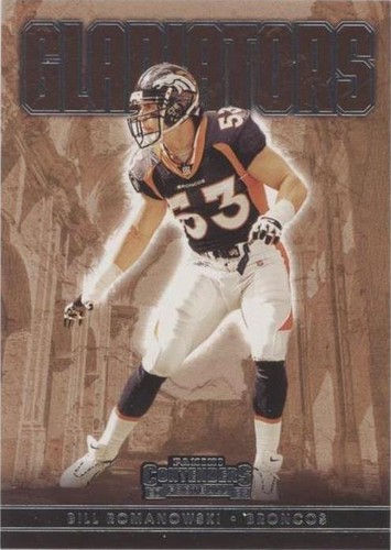 2022 Panini Contenders Bill Romanowski #GLD-BRO