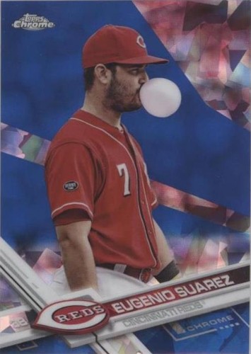 2017 Topps Chrome Sapphire Edition - Eugenio Suarez #473