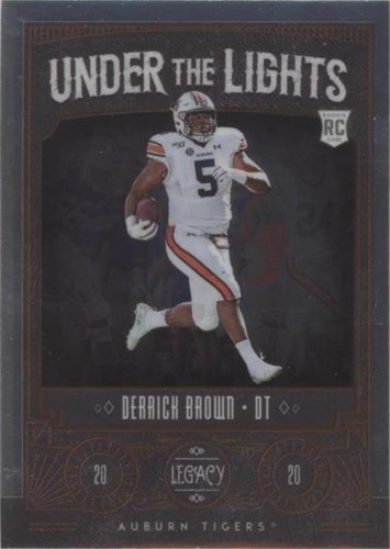 2020 Panini Legacy Derrick Brown #UL-DB
