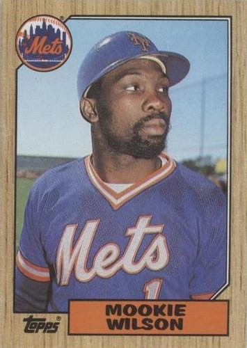 1987 Topps - Mookie Wilson #625