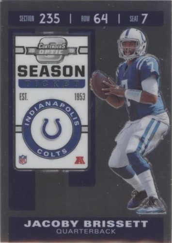 2019 Panini Contenders Optic Jacoby Brissett #28