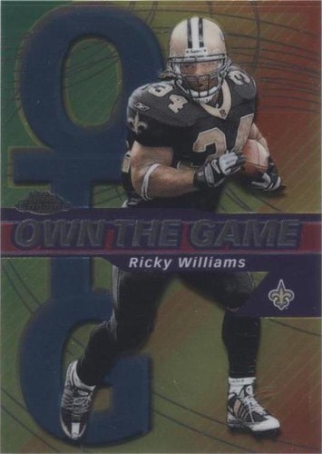 2002 Topps Chrome Ricky Williams #OG16