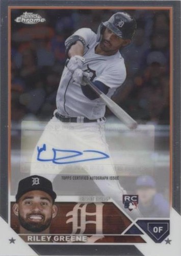 2023 Topps Chrome Update Series - Riley Greene #AC-RG