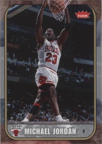 2007-08 Fleer Michael Jordan - Michael Jordan #58