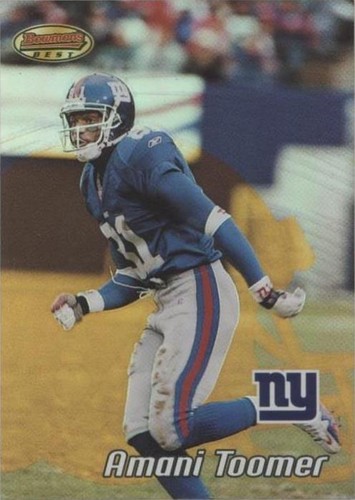 2002 Bowman's Best Amani Toomer #23