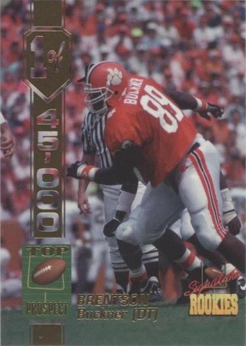 1994 Signature Rookies Brentson Buckner #12