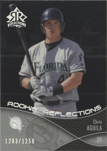2004 Upper Deck Reflections - Chris Aguila #107