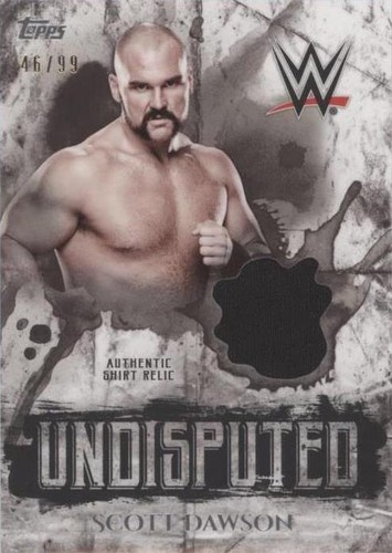 2018 Topps WWE Undisputed - Scott Dawson #UR-SD