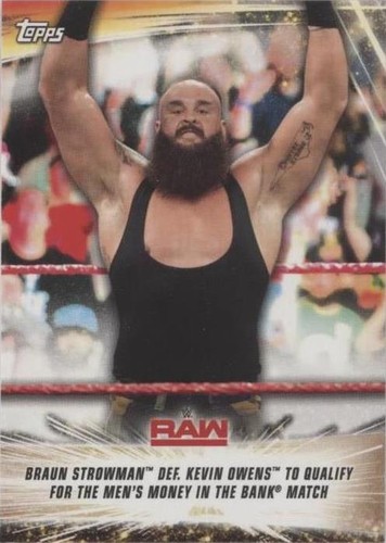 2019 Topps WWE Summerslam - Braun Strowman #64
