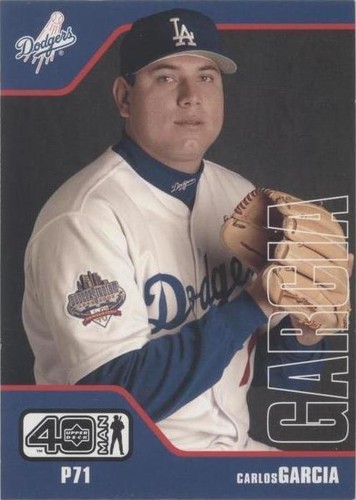 2002 Upper Deck 40 Man - Carlos Garcia #701