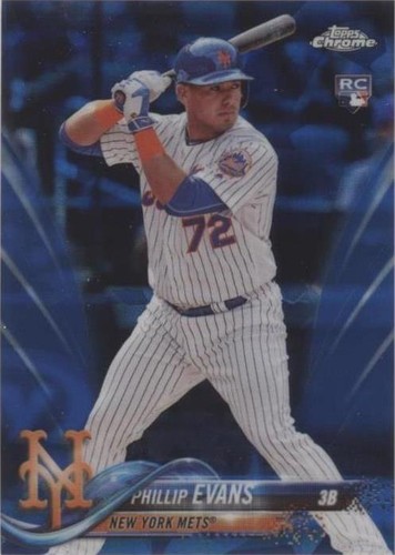 2018 Topps Chrome Sapphire Edition - Phillip Evans #517