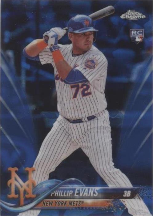 2018 Topps Chrome Sapphire Edition - Phillip Evans #517