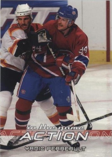 2003-04 In the Game Action - Yanic Perreault #374