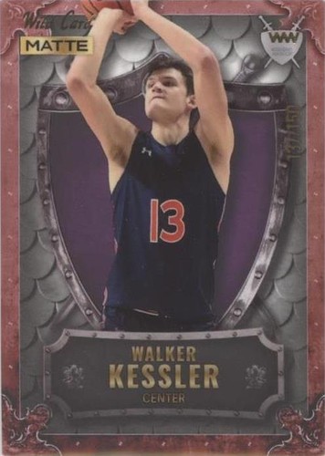 2022-23 Wild Card Matte Draft - Walker Kessler #WW-43