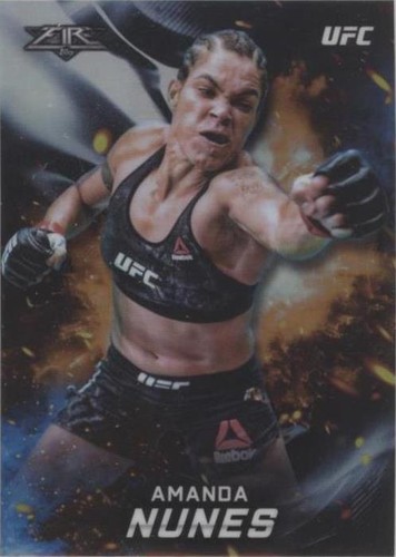 2019 Topps Chrome UFC - Amanda Nunes #UFCF-AN