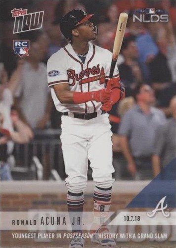 2018 Topps Now - Ronald Acuña Jr. #856