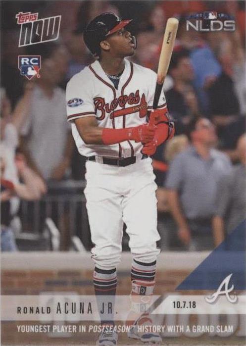 2018 Topps Now - Ronald Acuña Jr. #856