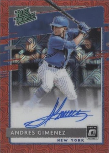 2020 Panini Donruss Optic - Andres Gimenez #RPS-AG
