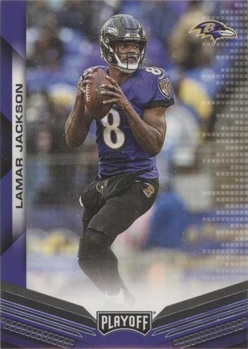 2019 Panini Black Friday Jersey Relic Cracked Ice Lamar