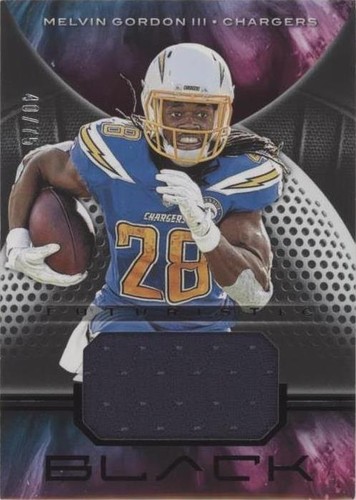 2019 Panini Black Melvin Gordon #F-MG