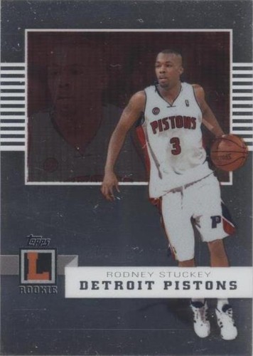 2007-08 Topps Letterman - Rodney Stuckey #55
