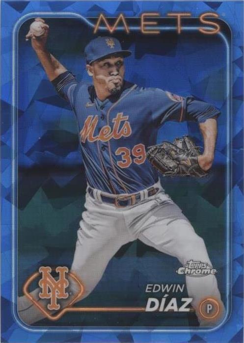 2024 Topps Chrome Sapphire Edition - Edwin Diaz #120