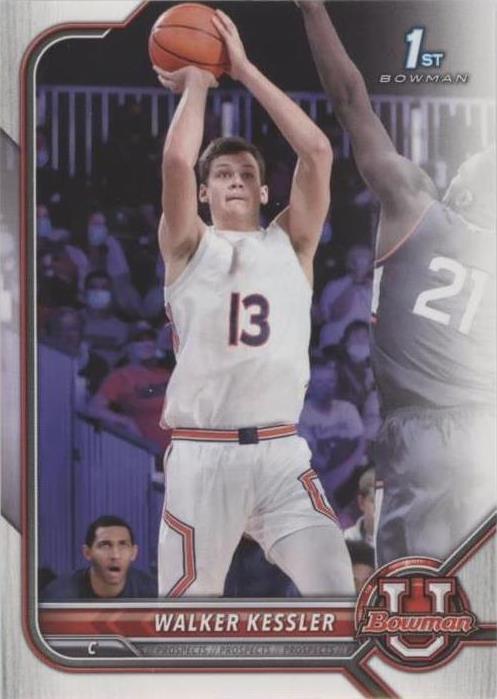 2021-22 Bowman University - Walker Kessler #12