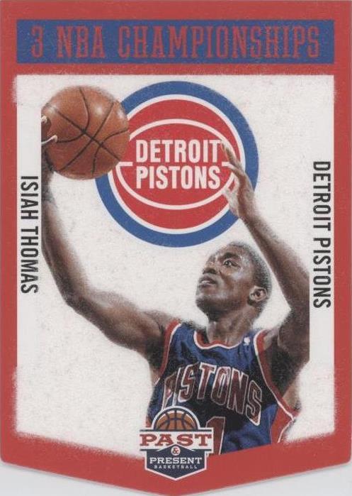 Panini Past & Present 2012-13 - Isiah Thomas #6