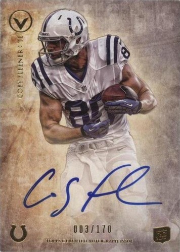 2012 Topps Valor Coby Fleener #LA-CF