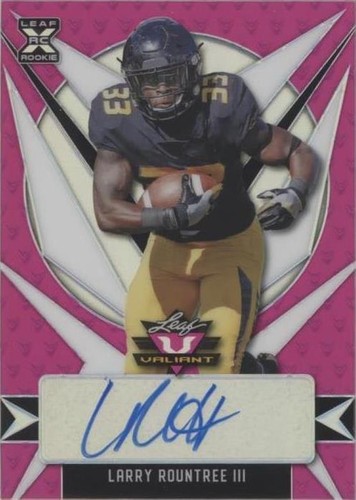2021 Leaf Valiant Larry Rountree III #BA-LR3