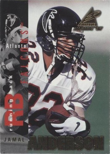 1997 Pinnacle Inside Jamal Anderson #38