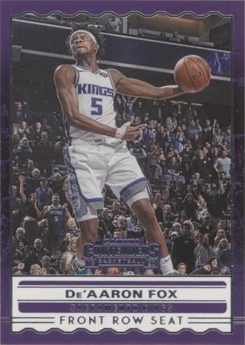 2019-20 Panini Contenders - De'Aaron Fox #16