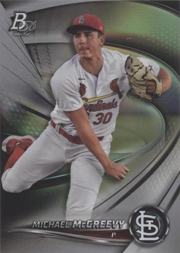 2022 Bowman Platinum - Michael McGreevy #TOP-33