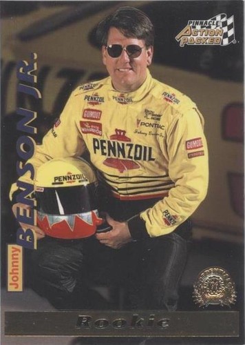 1996 Pinnacle Action Packed - Johnny Benson Jr. #102