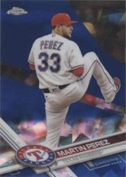 2017 Topps Chrome Sapphire Edition - Martin Perez #545
