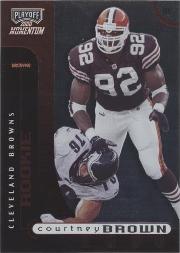 2000 Playoff Momentum Courtney Brown #135