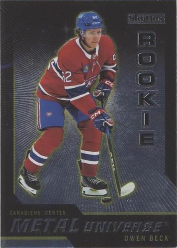 2023-24 Skybox Metal Universe - Owen Beck #R-35